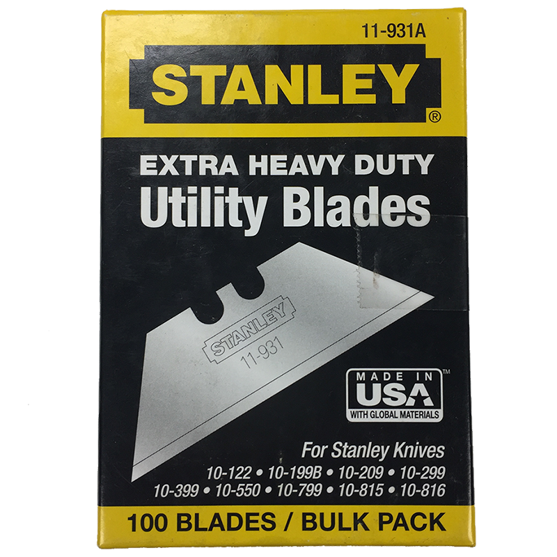 Extra heavy discount duty utility blades